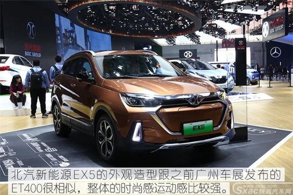 新能源又一新作 北汽新能源EX5静态体验